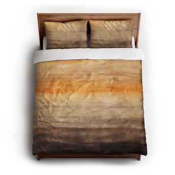 Ruidoso Brown & Orange Duvet Cover