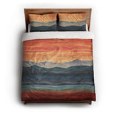 Tucson Sunset queen - cotton - White Backing
