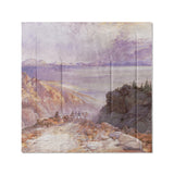 The Great Salt Lake of Utah by Thomas Moran in Full/Queen (88" x 88") Size