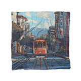 San Francisco Trolley in Full/Queen (88" x 88") Size