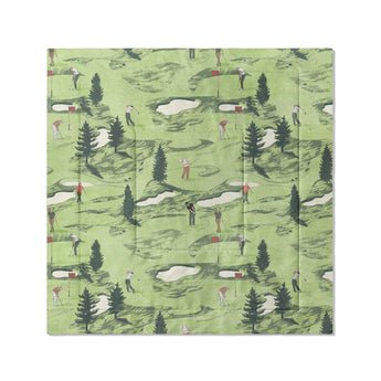 Out on the Links in Full/Queen (88" x 88") Size