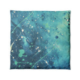 Sylvie Seafoam & Teal in Full/Queen (88" x 88") Size