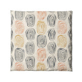 Horatio Ivory & Orange in Full/Queen (88" x 88") Size