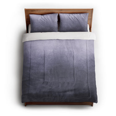 Kieran Watercolor Indigo Ombre in Full/Queen (88" x 88") Size