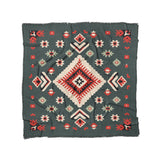 Solano Sage & Terracotta in Full/Queen (88" x 88") Size