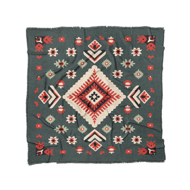 Solano Sage & Terracotta in Full/Queen (88" x 88") Size