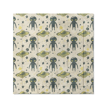 Space Aliens in Full/Queen (88" x 88") Size