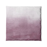 Kieran Watercolor Mauve Ombre in Full/Queen (88" x 88") Size