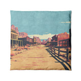 Southwestern Ghost Town in Full/Queen (88" x 88") Size
