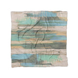 Jörgan Teal & Taupe in Full/Queen (88" x 88") Size
