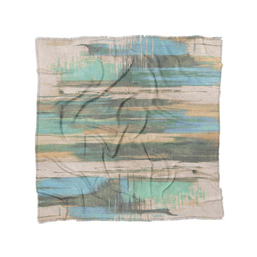 Jörgan Teal & Taupe in Full/Queen (88" x 88") Size