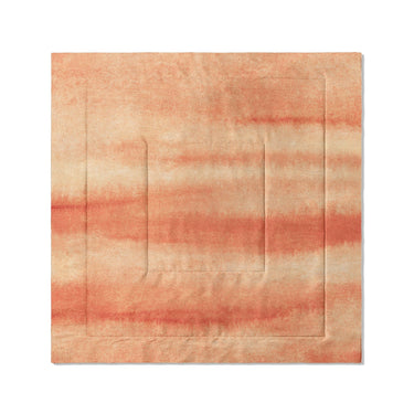 Ophelia Watercolor Peach Balayage in Full/Queen (88" x 88") Size