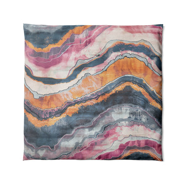 Helga Blue & Purple in Full/Queen (88" x 88") Size