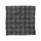 Buffalo Plaid Charcoal Black in Full/Queen (88" x 88") Size