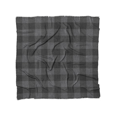 Buffalo Plaid Charcoal Black in Full/Queen (88" x 88") Size