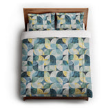 Aeolus Blue Green in Full/Queen (88" x 88") Size