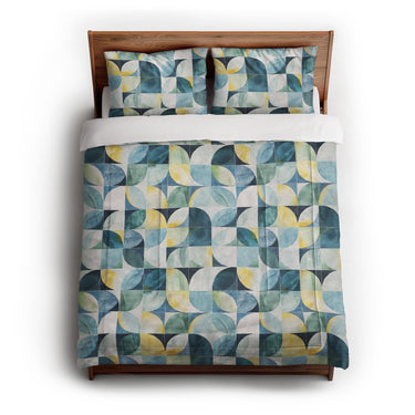 Aeolus Blue Green in Full/Queen (88" x 88") Size