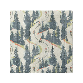 Downhill Descent in Full/Queen (88" x 88") Size