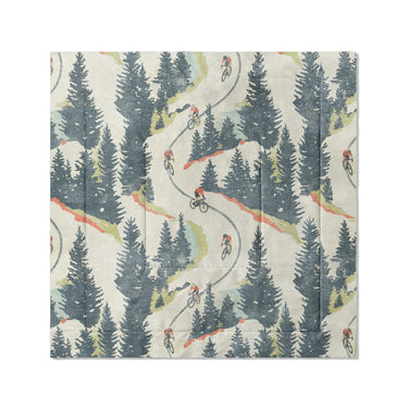 Downhill Descent in Full/Queen (88" x 88") Size