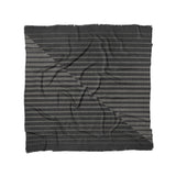 Euclid Black & Neutral Grey in Full/Queen (88" x 88") Size