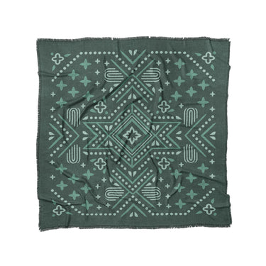 Durand Deep Turquoise in Full/Queen (88" x 88") Size
