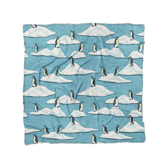 Arctic Penguins in Full/Queen (88" x 88") Size