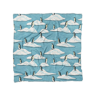 Arctic Penguins in Full/Queen (88" x 88") Size