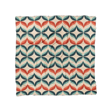 Jasper Blue & Red in Full/Queen (88" x 88") Size
