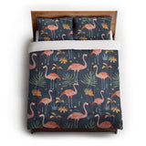 Flamingo Paradise in Full/Queen (88" x 88") Size