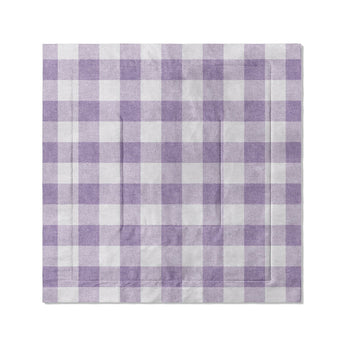 Buffalo Plaid Lilac in Full/Queen (88" x 88") Size
