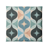 Maxine Seafoam & Peach in Full/Queen (88" x 88") Size