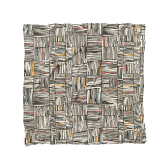 Atticus Multicolor Crosshatch in Full/Queen (88" x 88") Size