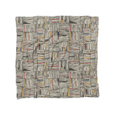 Atticus Multicolor Crosshatch in Full/Queen (88" x 88") Size