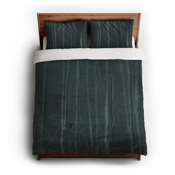 Felix Bleach Dye Deep Teal in Full/Queen (88" x 88") Size