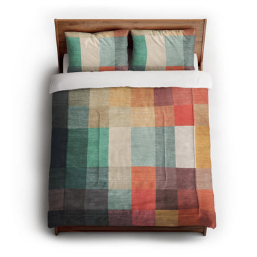 Polyphony Multicolor Earthtone in Full/Queen (88" x 88") Size