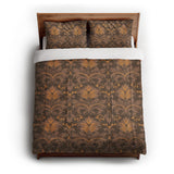 Agnes Umber Brown in Full/Queen (88" x 88") Size