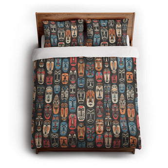 Tribal Masks Comforter