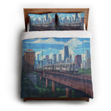 Chicago Metro in Full/Queen (88" x 88") Size