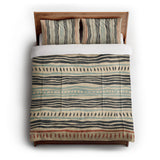 Delsin Blue & Orange in Full/Queen (88" x 88") Size