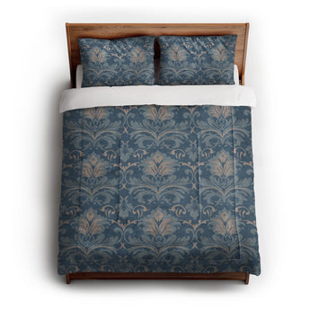 Agnes Denim Blue in Full/Queen (88" x 88") Size