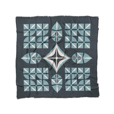 Remy Navy Blue in Full/Queen (88" x 88") Size
