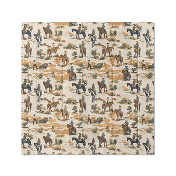 Desert Cowboys in Full/Queen (88" x 88") Size