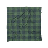 Buffalo Plaid Green Navy in Full/Queen (88" x 88") Size