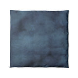 Andromeda Watercolor Navy in Full/Queen (88" x 88") Size