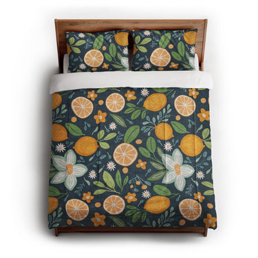 Lemon and Sage in Full/Queen (88" x 88") Size