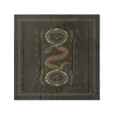 Snake in the Woods in Full/Queen (88" x 88") Size