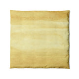 Jacinda Watercolor Yellow Ombre in Full/Queen (88" x 88") Size