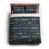 Ojai Blue & Green in Full/Queen (88" x 88") Size