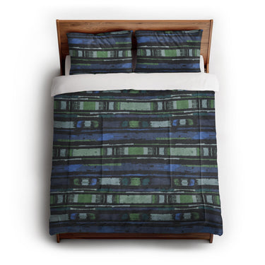 Ojai Blue & Green in Full/Queen (88" x 88") Size