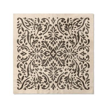 Floranna Ivory & Black in Full/Queen (88" x 88") Size